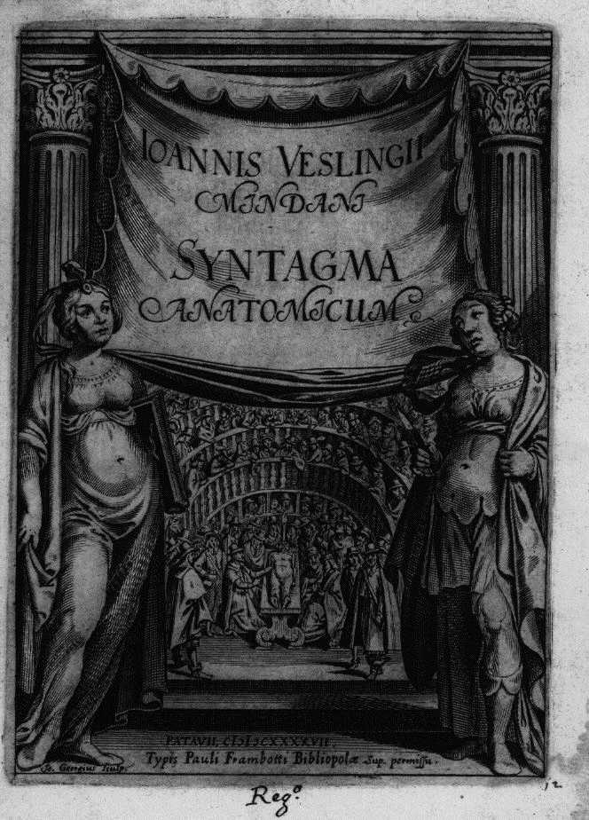 vesling: theatrum anatomicum