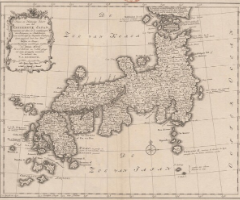 Nieuwe en naukeurige kaart van het keizerryk Japan,...